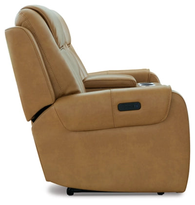 Card Player Power Reclining Loveseat