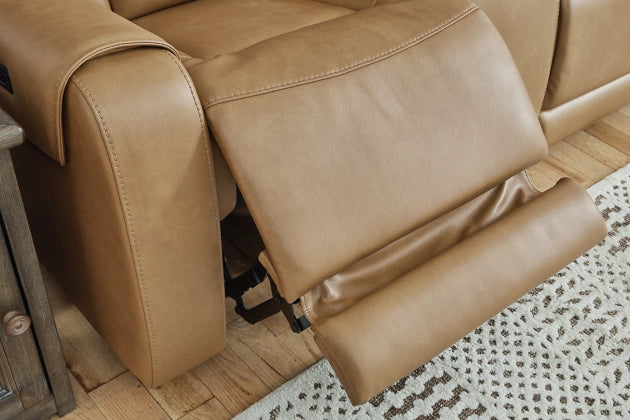 Card Player Power Reclining Loveseat