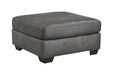 Bladen Slate Oversized Ottoman - Lara Furniture