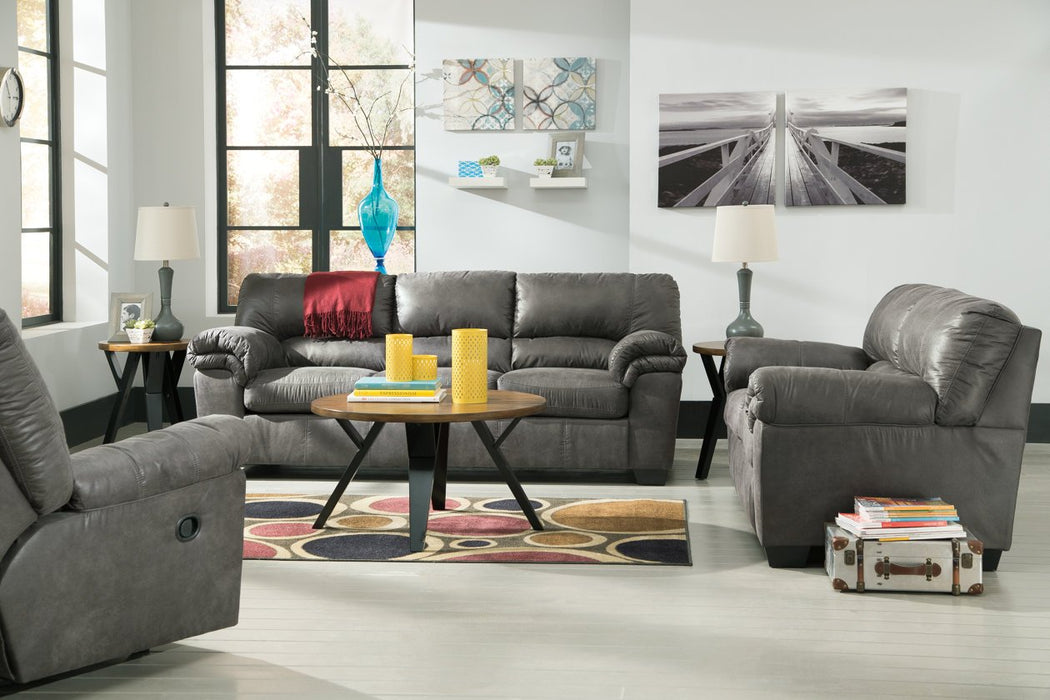 Bladen Slate Recliner - Lara Furniture