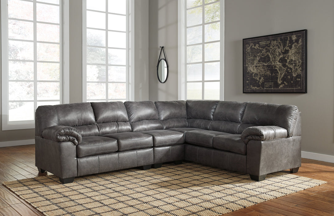 Bladen Slate RAF Sectional - Lara Furniture