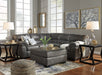 Bladen Slate RAF Sectional - Lara Furniture