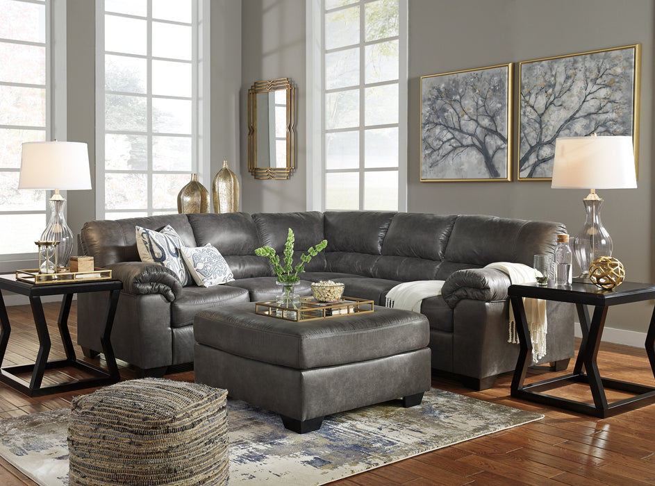 Bladen Slate RAF Sectional - Lara Furniture