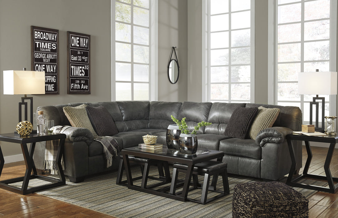 Bladen Slate LAF Sectional - Lara Furniture