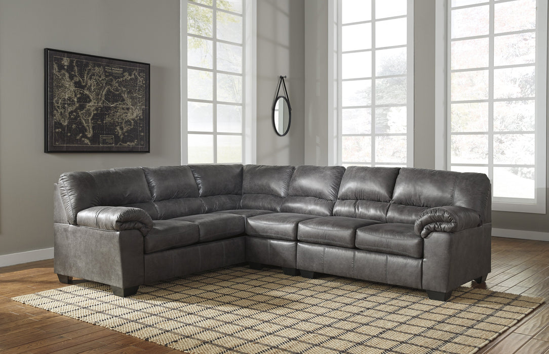 Bladen Slate LAF Sectional - Lara Furniture