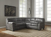 Bladen Slate LAF Sectional - Lara Furniture