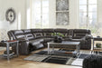 Kincord Midnight RAF Power Recliner Sectional - Lara Furniture