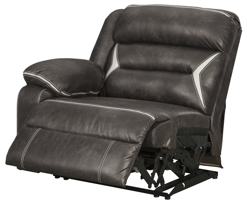 Kincord Midnight RAF Power Recliner Sectional - Lara Furniture