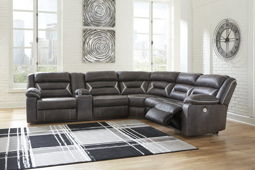 Kincord Midnight LAF Power Recliner Sectional - Lara Furniture