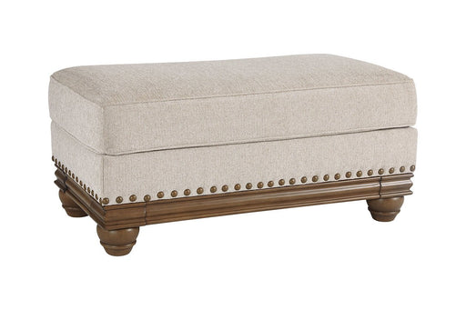 Harleson Wheat Ottoman - Lara Furniture