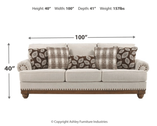 Harleson Wheat Sofa