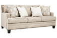 Claredon Linen Sofa - Lara Furniture