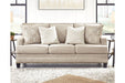 Claredon Linen Sofa - Lara Furniture