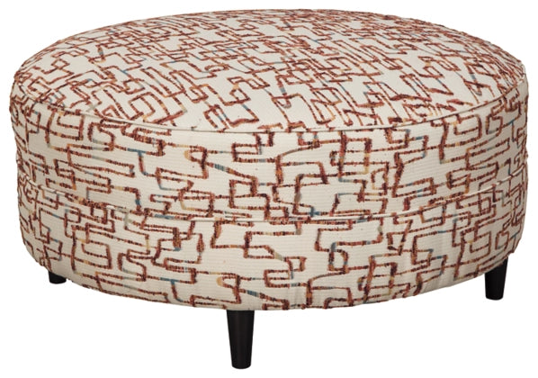 Amici Oversized Accent Ottoman