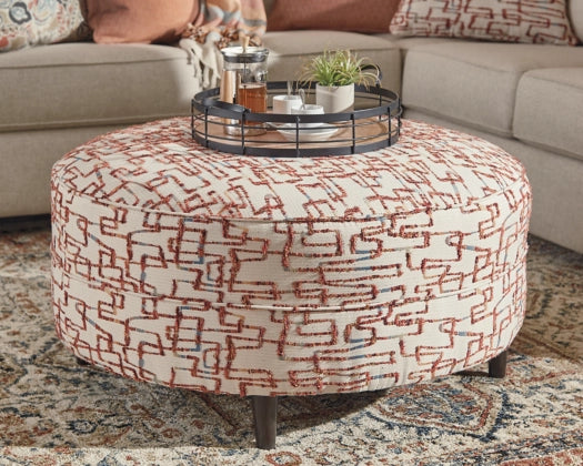 Amici Oversized Accent Ottoman