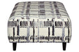 Kennewick Shadow Oversized Accent Ottoman - Lara Furniture