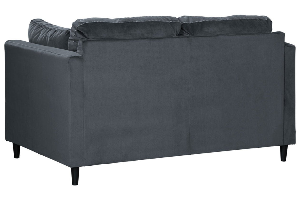 Kennewick Shadow Loveseat - Lara Furniture