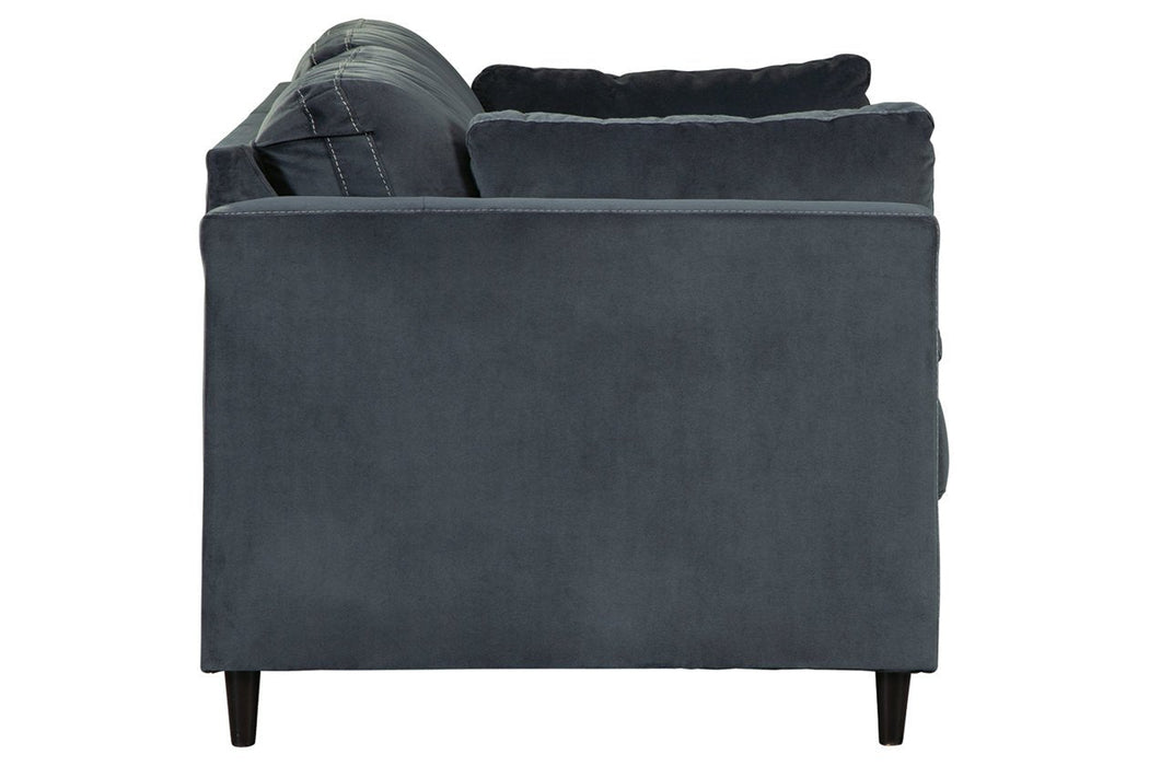 Kennewick Shadow Loveseat - Lara Furniture