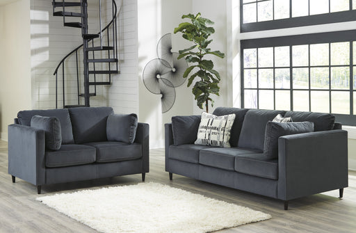 Kennewick Shadow Living Room Set - Lara Furniture