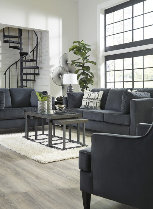 Kennewick Shadow Living Room Set - Lara Furniture