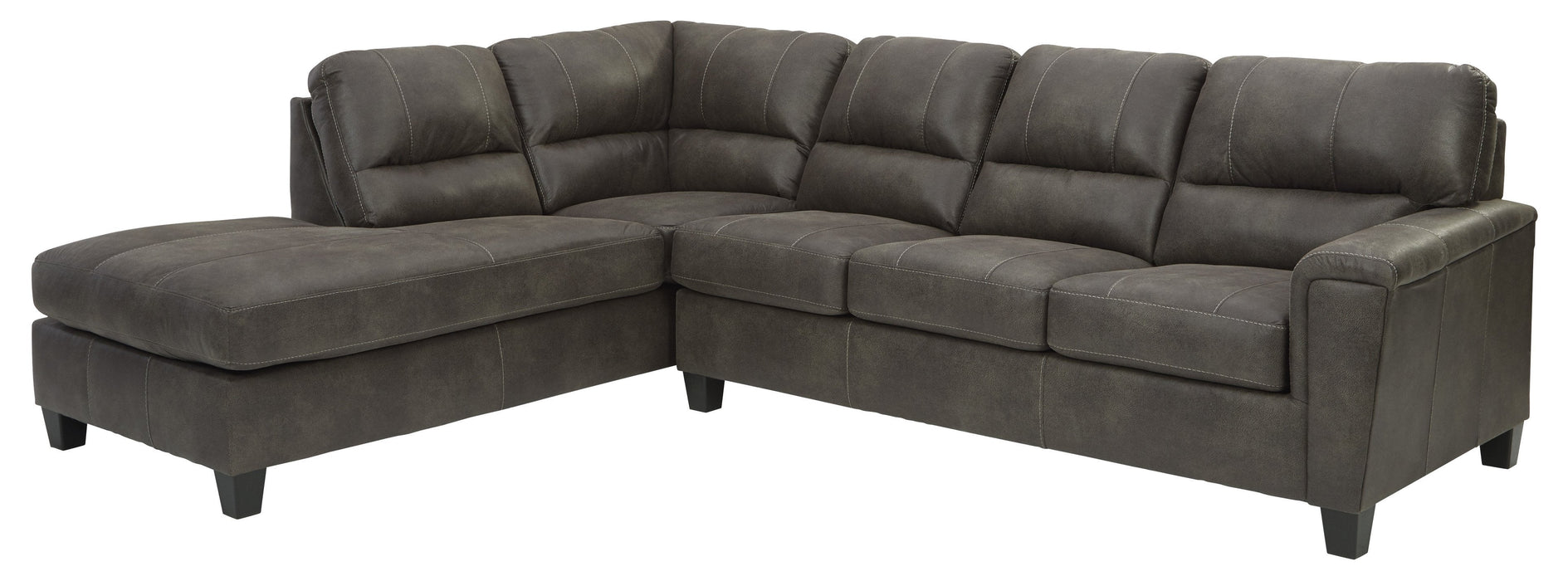 Navi Smoke LAF Sleeper Sectional