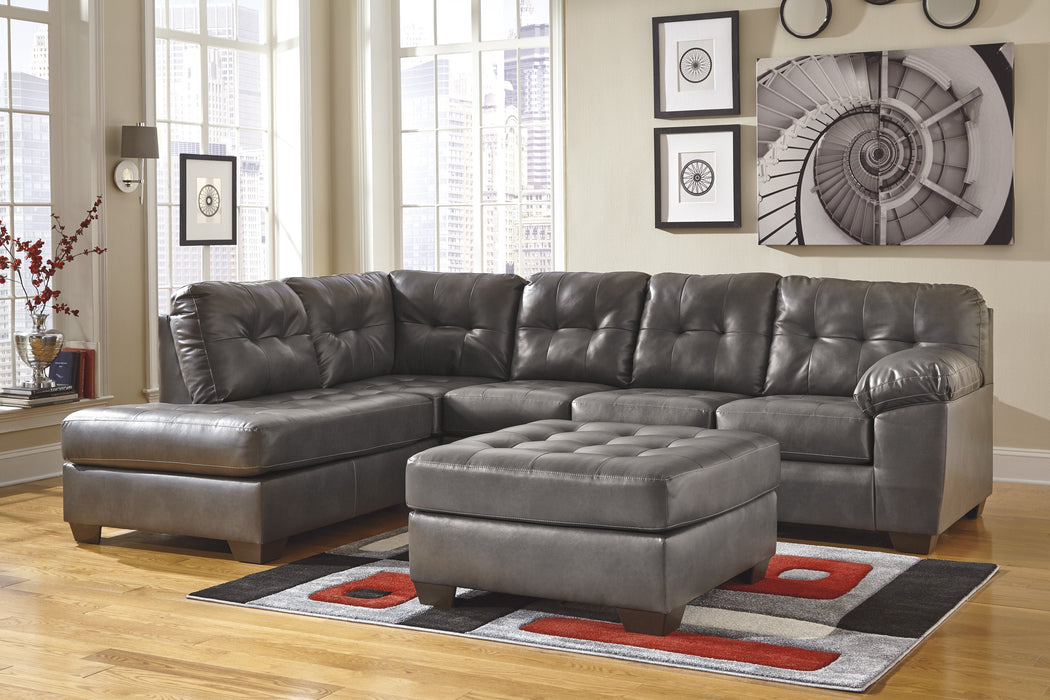 Alliston Gray LAF Sectional - Lara Furniture