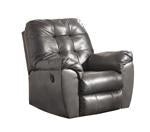 Alliston Gray Recliner - Lara Furniture