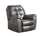 Alliston Gray Recliner - Lara Furniture