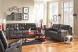 Alliston Gray Recliner - Lara Furniture