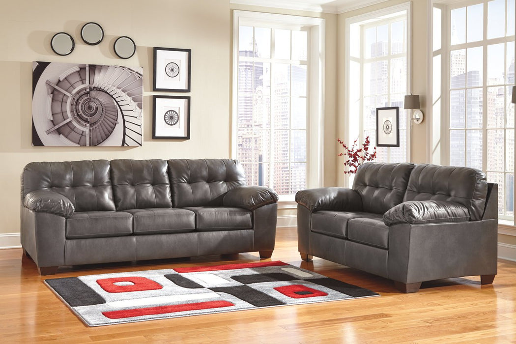 Alliston Gray Sofa - Lara Furniture