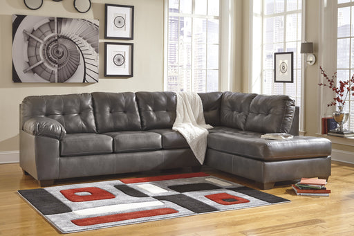 Alliston Gray RAF Sectional - Lara Furniture