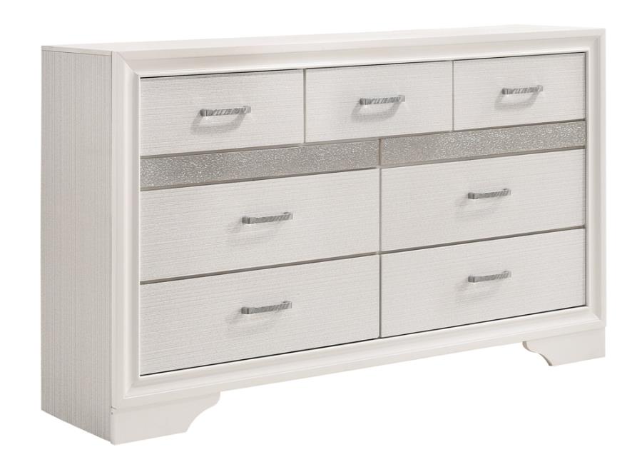 Miranda Eastern 2-drawer Storage Bed White Set