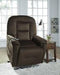 Samir Coffee Power Lift Recliner - Lara Furniture