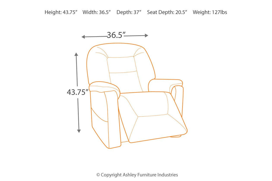 Samir Coffee Power Lift Recliner - Lara Furniture