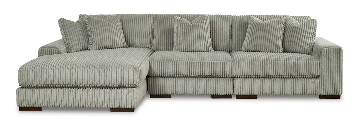 Lindyn Fog 3-Piece LAF Sectional with Chaise