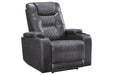 Composer Gray Power Recliner - Lara Furniture