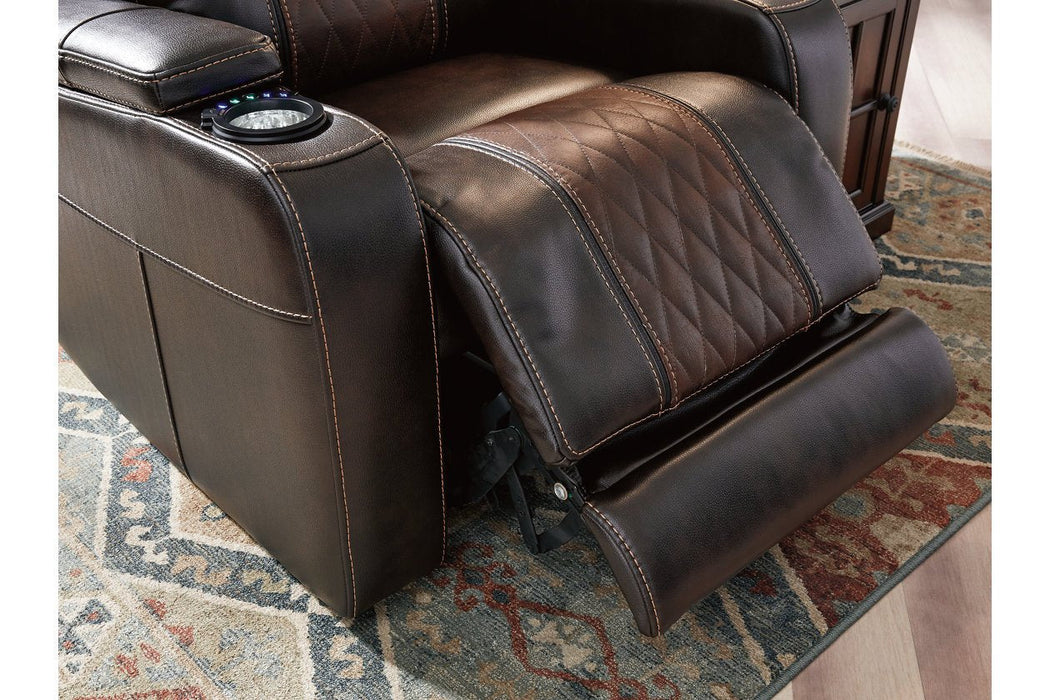 Composer Brown Power Recliner - Lara Furniture