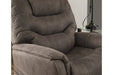 Ballister Espresso Power Lift Recliner - Lara Furniture