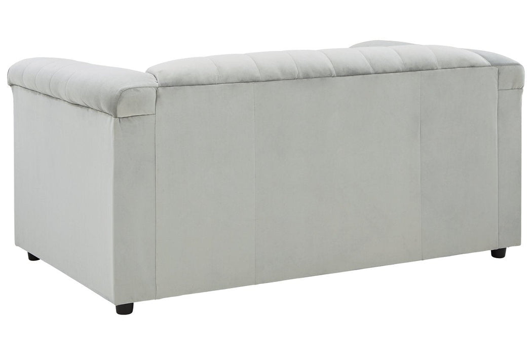 Josanna Gray Loveseat - Lara Furniture