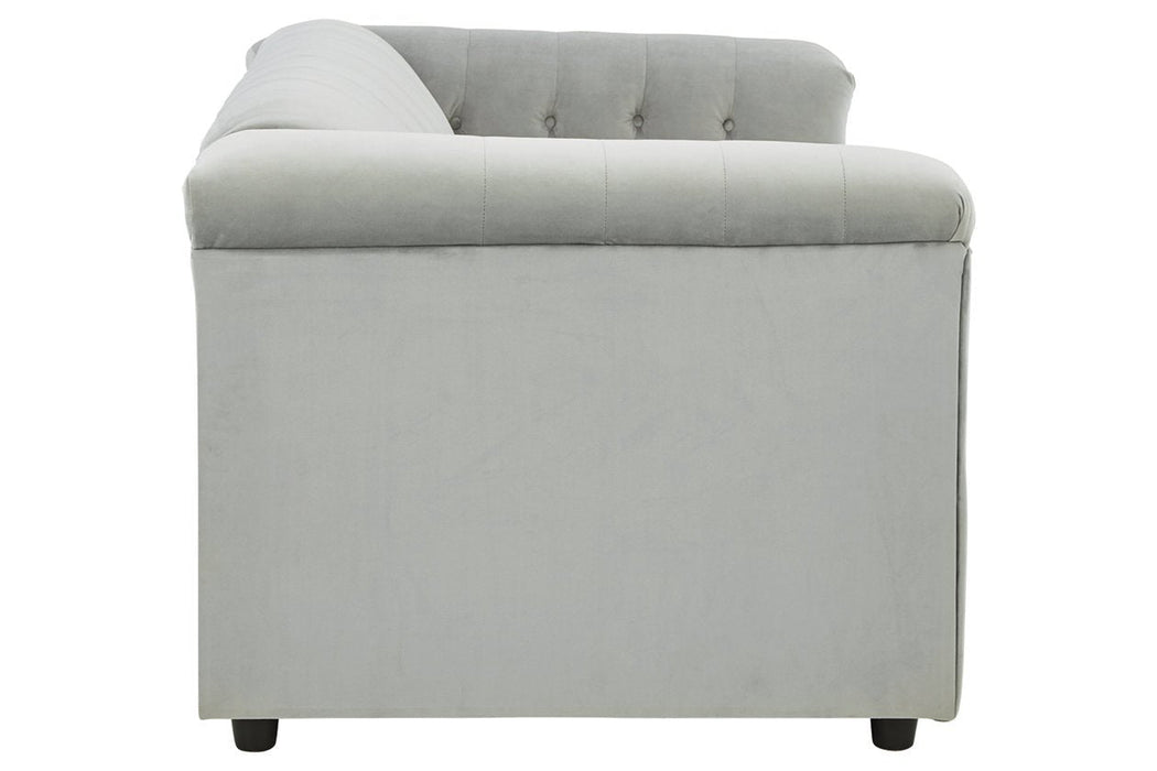 Josanna Gray Loveseat - Lara Furniture