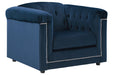 Josanna Navy Chair - Lara Furniture