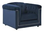 Josanna Navy Chair - Lara Furniture