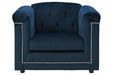 Josanna Navy Chair - Lara Furniture