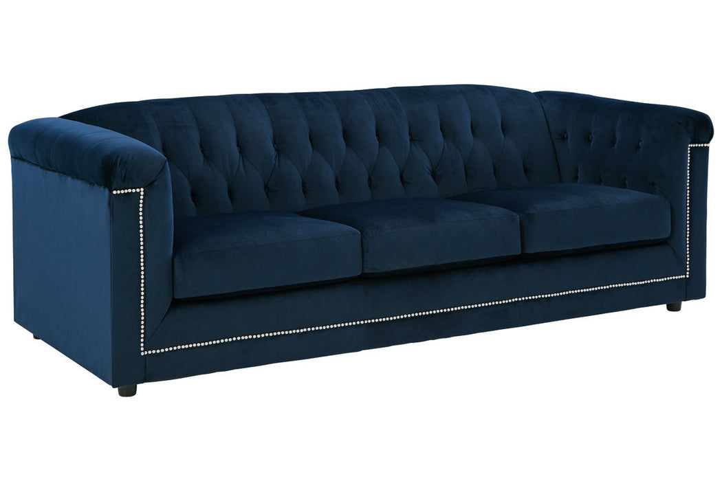 Josanna Navy Sofa - Lara Furniture