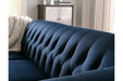 Josanna Navy Loveseat - Lara Furniture