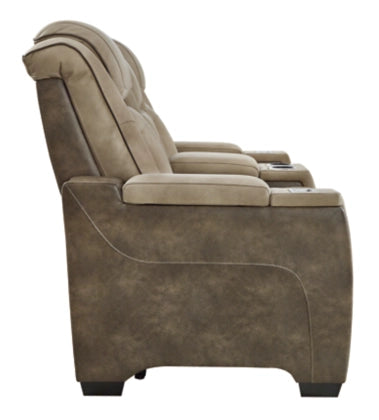 Next-Gen DuraPella Power Reclining Loveseat with Console