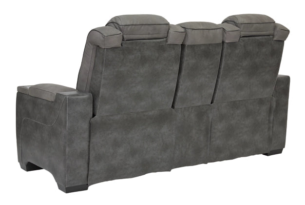 Next-Gen DuraPella Power Reclining Loveseat with Console