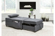 Thrall Gray Single Seat Pop Up Sleeper - Lara Furniture