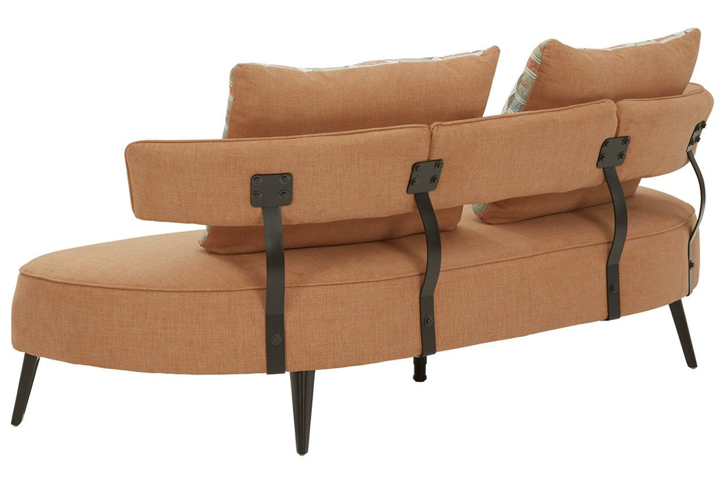 Hollyann Rust RTA Sofa - Lara Furniture