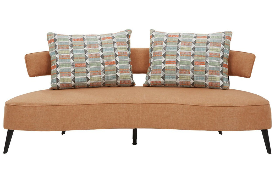 Hollyann Rust RTA Sofa - Lara Furniture